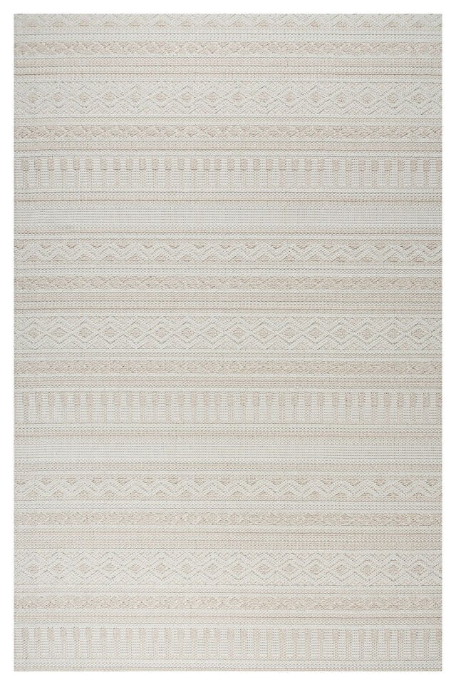 Modern Loop Sisal Halı Tüylenmez Polipropilen Dokuma Taban Modern Koridor Oda Halısı Bej