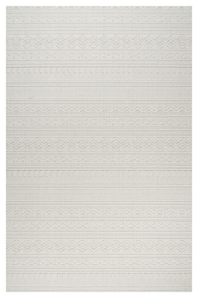 Modern Loop Sisal Halı Tüylenmez Polipropilen Dokuma Taban Modern Koridor Oda Halısı Krem