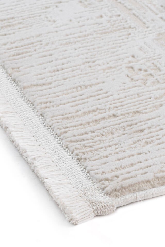 Elina Kemik Salon Halısı Pamuk Taban Tozumaz 10 mm Yumuşak Modern